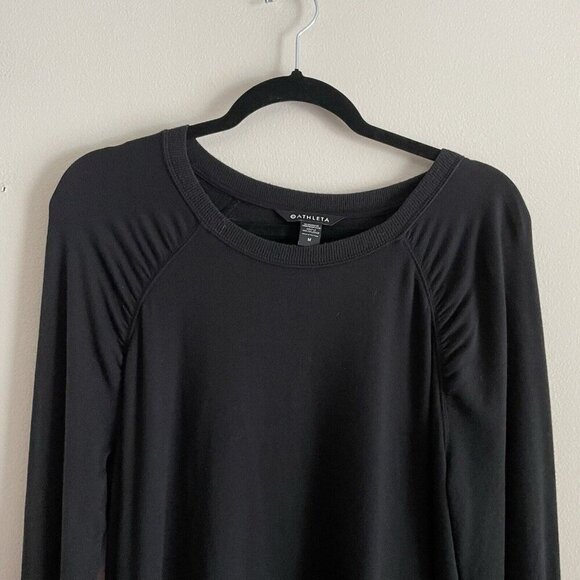 Athleta M Super Soft Nirvana Fabric Relaxed Crew Neck Mindset Pacific Sweatshirt - Picture 5 of 9